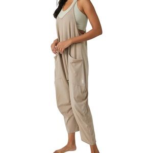 FP Movement by Free People Beige Jumpsuit
